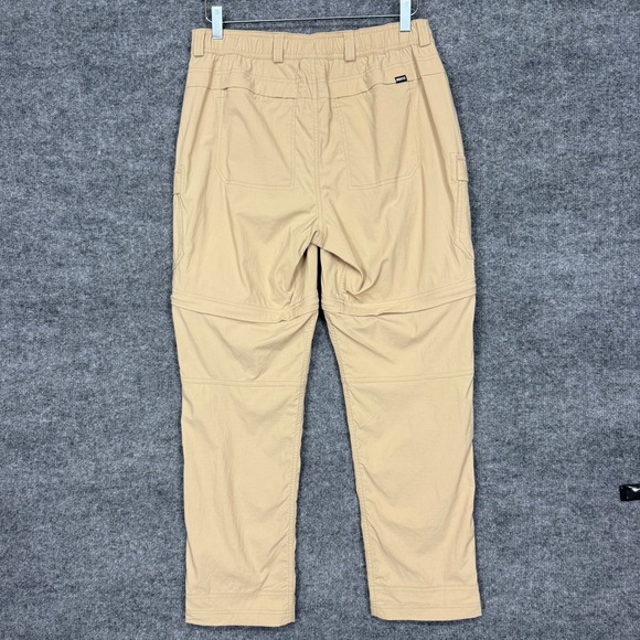 REI Co Op Pants Women 10 Khaki‎ Zip Off Convertible Cargo Shorts Outdoor Hiking - Picture 9 of 16